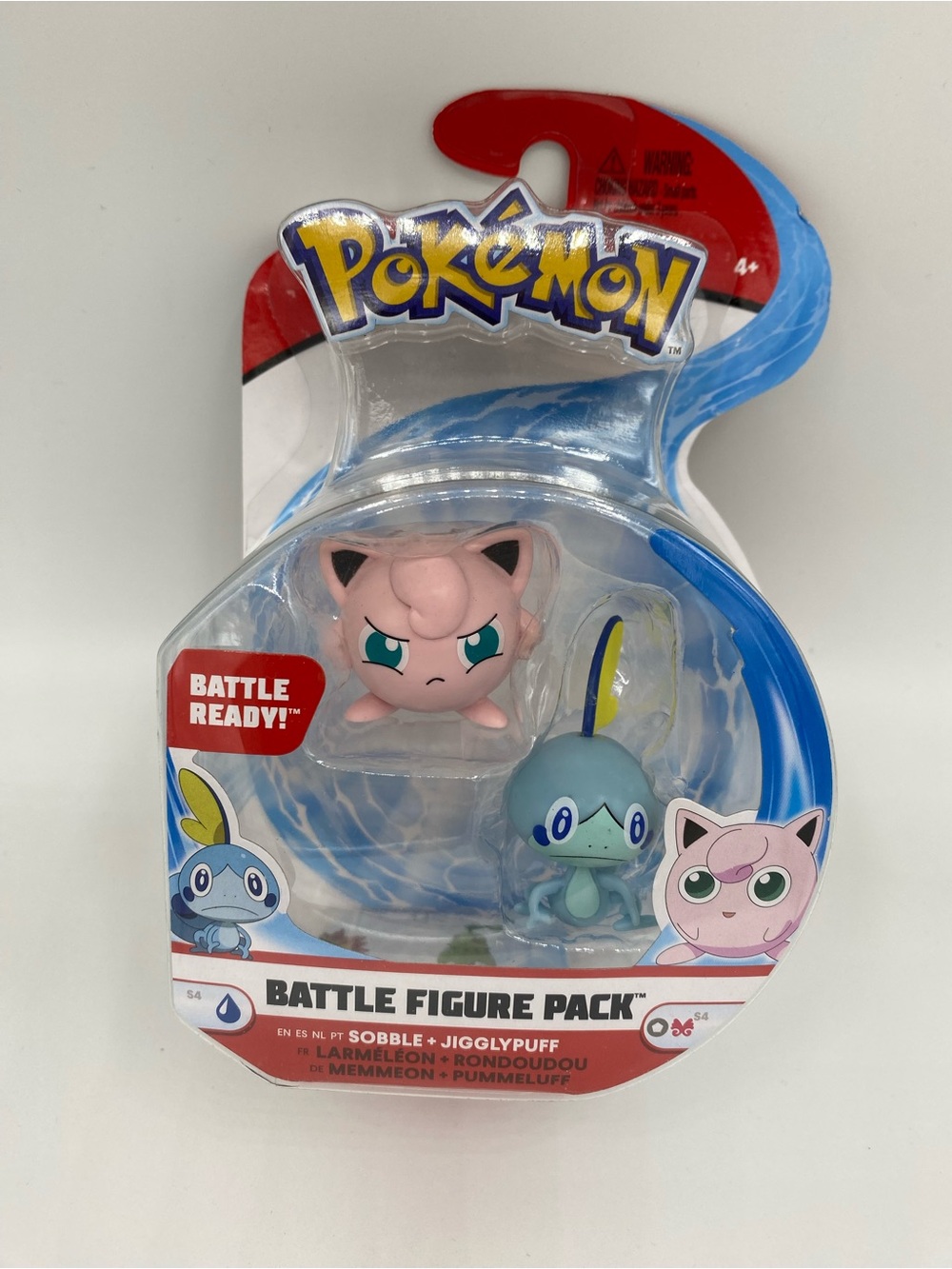 Pokemon Battle Figure Pack - Sobble + Jigglypuff